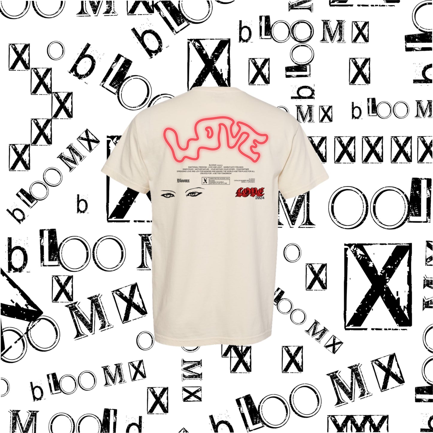 LOVE Tee-Ivory image 1