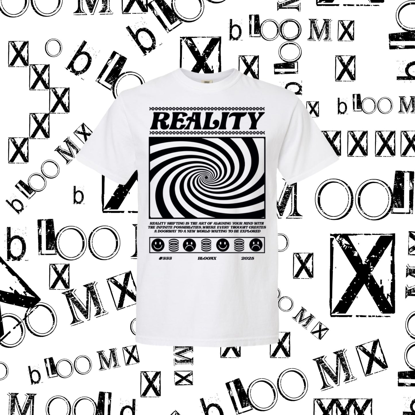 REALITY TEE-WHITE