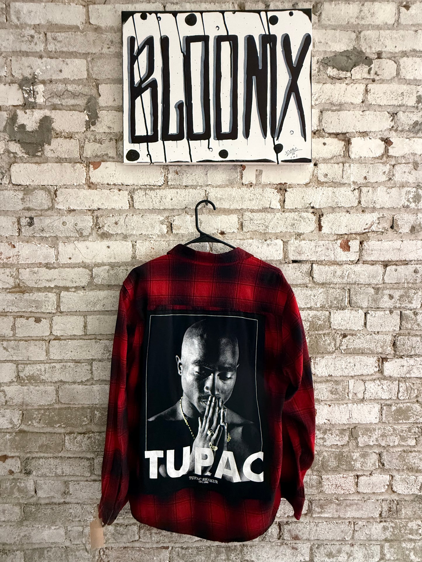 Tupac Flannel-Red