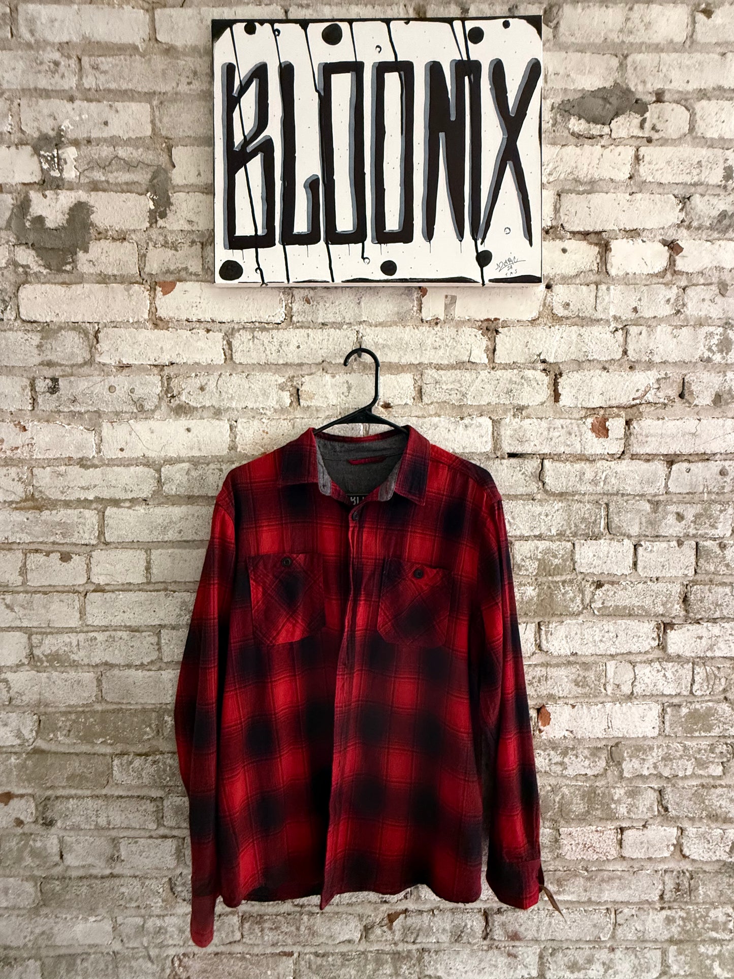 Tupac Flannel-Red