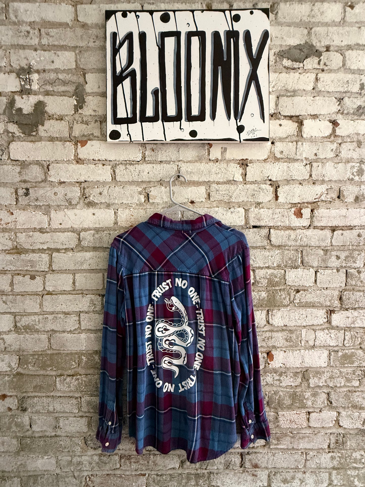 Trust No One Flannel