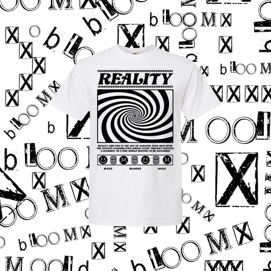 REALITY TEE-WHITE